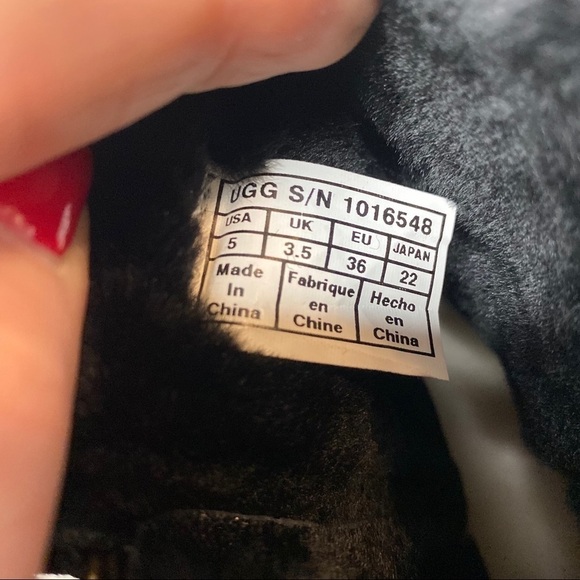 New! UGG Abree Mini Black Winter Boot 5 - Picture 9 of 14